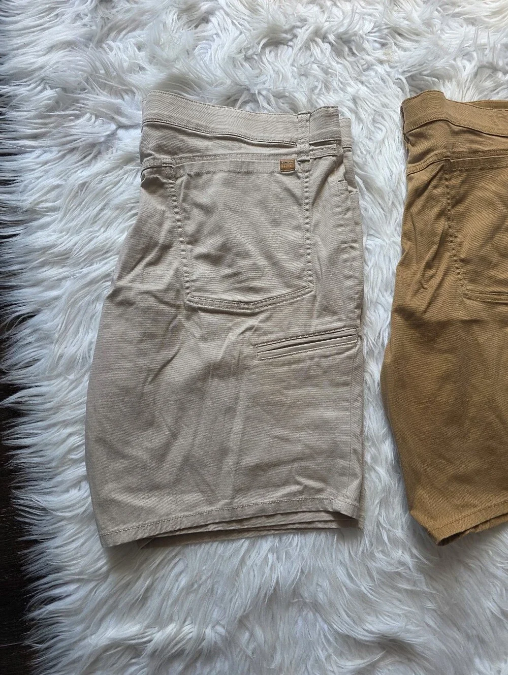 L.L. Bean Shorts in Beige and Camel